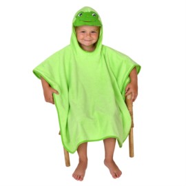 Frosch limone Bade-Poncho Gr��e 60x75 cm
