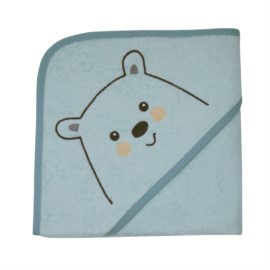 Eisb�r mint Kapuzen-Bt. Gr��e 80x80 cm