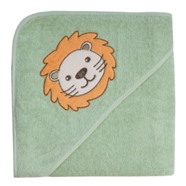 L�we helloliv Kapuzen-Bt. Gr��e 100x100 cm