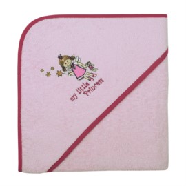 Little princess ros� Kapuzen-Bt. Gr��e 100/100