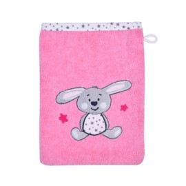 Hase bubblegum Waschhandschuh Gr��e 15/21