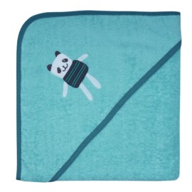 B�r dusty mint Kapuzen-Bt. Gr��e 100x100 cm