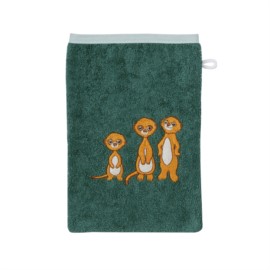 Erdm�nnchen pinie Waschhandschuh Gr��e 15x21 cm