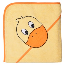 Ente mais Kapuzen-Badetuch 100 x 100 cm