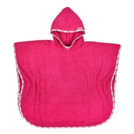 Uni beere Bade-Poncho Gr��e 60x75 cm