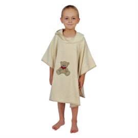 Teddy II natur Bade-Poncho Gr��e 60/75