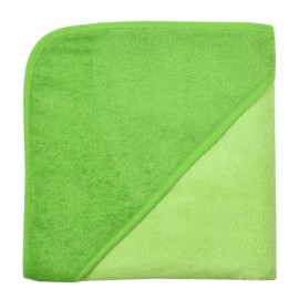 Uni limone/kiwi Kapuzen-Bt. Gr��e 100x100 cm