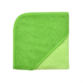 Uni limone/kiwi Kapuzen-Bt. Gr��e 80x80 cm