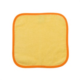 Uni hellgelb Seiftuch 30x30 cm