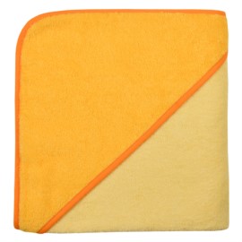 Uni hellgelb/gold Riesen-Kapuzen-Badetuch 140x140 