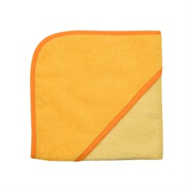 Uni hellgelb/goldgelb Kapuzen-Bt. Gr��e 80x80 cm