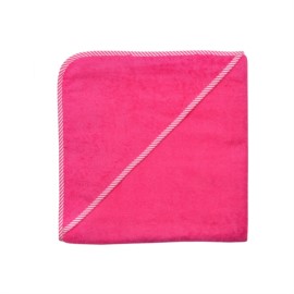 Uni pink Kapuzen-Bt. Gr��e 100x100 cm