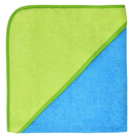 Uni ozean/limone Kapuzen-Bt. Gr��e 100x100 cm