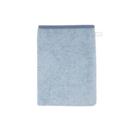 Uni stahlblau Waschhandschuh Gr��e 15x21 cm