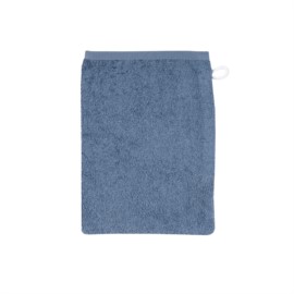 Uni dunkelblau Waschhandschuh Gr��e 15x21 cm