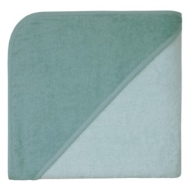 Uni mint-eisblau Riesen-Kapuzen-Badetuch 140x140 c
