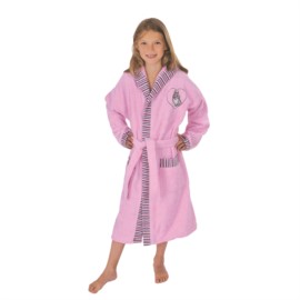 M�dchen-Bademantel Pferd rosa Gr��e 116-164
