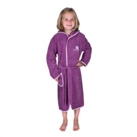 M�dchen-Bademantel St. Lucia mauve Gr��e 104-140