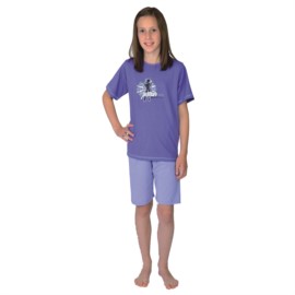 Md. Single-Shorty 2-tlg. Fashion lavendel Gr. 128