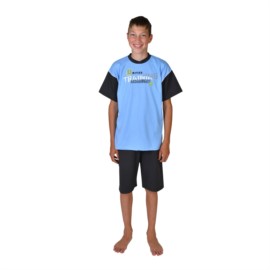 Kn. Shorty 2-tlg. Training hellblau Gr��e 116-140