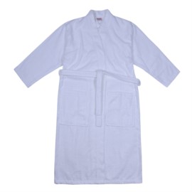 Da./He. Bademantel Kimono weiss Gr��e S-XL