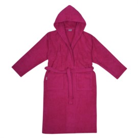 Da/He. Bademantel Kapuze beere Gr��e XS-XL