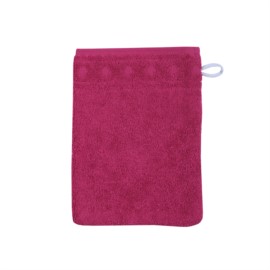 Jacquard R beere Waschhandschuh Gr��e 17x22 cm