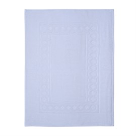 Jacquard R weiss Duschvorleger 50/70 cm