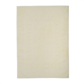 Jacquard R creme Badeteppich 70/120 cm