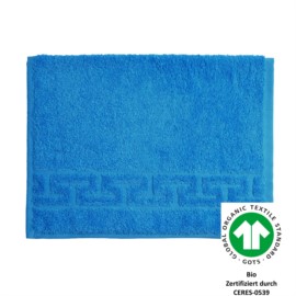 Jacquard M GOTS ozean G�stetuch 30x50 cm