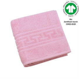 Jacquard M GOTS perle Handtuch 50x100 cm