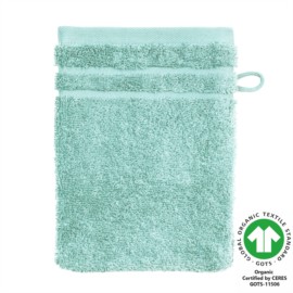 Waschhandschuh 17x22 cm eisblau 332