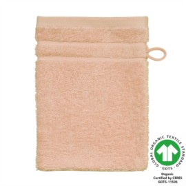 Waschhandschuh 17x22 cm lachsrosa 748