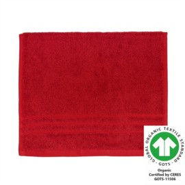 G�stetuch 30x50 cm feuerrot 700