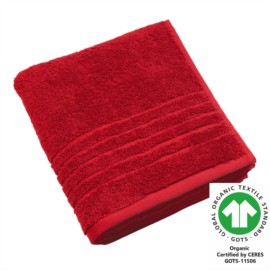 Handtuch 50x100 cm feuerrot 700